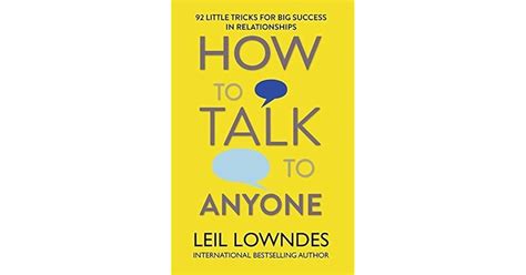 books on how to talk to anyone: because silence is golden, but awkward silences are just plain weird