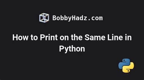 how to print on same line python and the importance of punctuation in programming