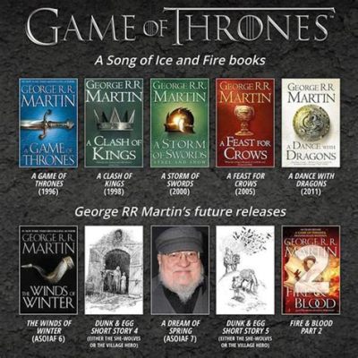 what order to read george rr martin books: the importance of pacing in narrative storytelling